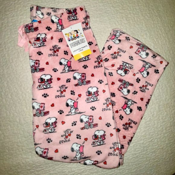 Peanuts | Intimates & Sleepwear | Snoopy Valentines Day 224 Soft Pajama ...